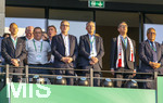 23.05.2026, Fussball DFB-Pokal 2025/2026, Finale, FC Bayern München - VfB Stuttgart, im Olympiastadion Berlin. Ehrentribüne, v.li: Rouven Kasper (VORSTAND MARKETING UND VERTRIEB, FC Bayern), Ehren-Präsident Uli Hoeneß (FC Bayern München, Hoeness),  Sportvorstand Max Eberl (Bayern München), Vorstandsvorsitzender Jan-Christian Dreesen (FC Bayern München), Präsident Herbert Hainer (FC Bayern), Ministerpräsident Cem Özdemir (Baden Württemberg, die Grünen), 