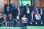 23.05.2026, Fussball DFB-Pokal 2025/2026, Finale, FC Bayern München - VfB Stuttgart, im Olympiastadion Berlin. Ehrentribüne, v.li:  Ehren-Präsident Uli Hoeneß (FC Bayern München, Hoeness),  Sportvorstand Max Eberl (Bayern München), Vorstandsvorsitzender Jan-Christian Dreesen (FC Bayern München), Präsident Herbert Hainer (FC Bayern), 