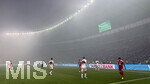 23.05.2026, Fussball DFB-Pokal 2025/2026, Finale, FC Bayern München - VfB Stuttgart, im Olympiastadion Berlin. Wegen übermässig vielen Pyros der Bayernfans und Stuttgarter Fans steht das gesamte Stadion unter Rauchschwaden, Nikolas Nartey (Stuttgart), Luca Jaquez (Stuttgart) 