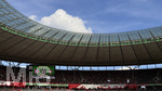 23.05.2026, Fussball DFB-Pokal 2025/2026, Finale, FC Bayern München - VfB Stuttgart, im Olympiastadion Berlin. Weissblauer Himmel über dem Stadion 