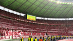 23.05.2026, Fussball DFB-Pokal 2025/2026, Finale, FC Bayern München - VfB Stuttgart, im Olympiastadion Berlin. Bayernfans in ihrer Kurve mit Protesten gegen den DFB und die DFL.  Große Rivalen sind sich einig, Fick Dich DFB!