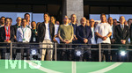 23.05.2026, Fussball DFB-Pokal 2025/2026, Finale, FC Bayern München - VfB Stuttgart, im Olympiastadion Berlin. Ehrentribüne, mit Philipp Lahm, Assistenztrainer Benjamin Huebner (Germany), DFB-Geschaeftsfuehrer Andreas Rettig (Germany), Direktor Nationalmannschaft Rudi Voeller, Bundestrainer Julian Nagelsmann (Germany) und DFB-Praesident Bernd Neuendorf (Germany)  
 
