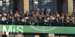 23.05.2026, Fussball DFB-Pokal 2025/2026, Finale, FC Bayern München - VfB Stuttgart, im Olympiastadion Berlin. Ehrentribüne, mit Philipp Lahm, Assistenztrainer Benjamin Huebner (Germany), DFB-Geschaeftsfuehrer Andreas Rettig (Germany), Direktor Nationalmannschaft Rudi Voeller, Bundestrainer Julian Nagelsmann (Germany) und DFB-Praesident Bernd Neuendorf (Germany), Lars Klingbeil, Geschäftsführer Hans-Joachim Watzke (Borussia Dortmund), Markus Söder, 
 
