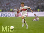 23.05.2026, Fussball DFB-Pokal 2025/2026, Finale, FC Bayern München - VfB Stuttgart, im Olympiastadion Berlin. Chris Führich (Stuttgart) am Ball 