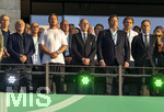 23.05.2026, Fussball DFB-Pokal 2025/2026, Finale, FC Bayern München - VfB Stuttgart, im Olympiastadion Berlin. Ehrentribüne, mit Direktor Nationalmannschaft Rudi Voeller, Bundestrainer Julian Nagelsmann (Germany), DFB-Praesident Bernd Neuendorf (Germany), Politiker Lars Klingbeil, Geschäftsführer Hans-Joachim Watzke (Borussia Dortmund), 
  
