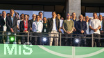 23.05.2026, Fussball DFB-Pokal 2025/2026, Finale, FC Bayern München - VfB Stuttgart, im Olympiastadion Berlin. Ehrentribüne, mit Philipp Lahm, Assistenztrainer Benjamin Huebner (Germany), DFB-Geschaeftsfuehrer Andreas Rettig (Germany), Direktor Nationalmannschaft Rudi Voeller, Bundestrainer Julian Nagelsmann (Germany) und DFB-Praesident Bernd Neuendorf (Germany) 
 
