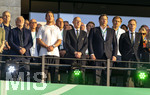 23.05.2026, Fussball DFB-Pokal 2025/2026, Finale, FC Bayern München - VfB Stuttgart, im Olympiastadion Berlin. Ehrentribüne, mit Direktor Nationalmannschaft Rudi Voeller, Bundestrainer Julian Nagelsmann (Germany), DFB-Praesident Bernd Neuendorf (Germany), Politiker Lars Klingbeil, Geschäftsführer Hans-Joachim Watzke (Borussia Dortmund), 
  
