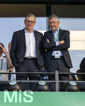 23.05.2026, Fussball DFB-Pokal 2025/2026, Finale, FC Bayern München - VfB Stuttgart, im Olympiastadion Berlin. Ehrentribüne, mit Vorstandsvorsitzender Jan-Christian Dreesen (FC Bayern München), DFB Präsident Bernd Neuendorf (Deutschland), 
 

