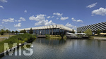 27.05.2026, Fussball DFB-Nationalmannschaft Deutschland, Trainingslager vor der WM, Auftakt-Pressekonferenz im Medienzentrum HALFTIME bei ADIDAS, in Herzogenaurach. Das Adidas Gebäude von Aussen, innen findet die PK statt.