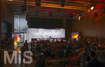 27.05.2026, Fussball DFB-Nationalmannschaft Deutschland, Trainingslager vor der WM, Auftakt-Pressekonferenz im Medienzentrum HALFTIME bei ADIDAS, in Herzogenaurach. AM Podium stllen sich Trainer Julian Nagelsmann (mitte, Deutschland) und Sportdirektor Rudi Völler (re, Deutschland) den Fragen der Journalisten