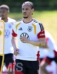 28.05.2026, Fussball DFB-Nationalmannschaft Deutschland, Trainingslager vor der WM in Herzogenaurach, im Homeground bei ADIDAS. Erste Trainingseinheit auf dem Adidas-Sportplatz, Leroy Sane (Deutschland) 