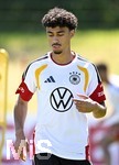 28.05.2026, Fussball DFB-Nationalmannschaft Deutschland, Trainingslager vor der WM in Herzogenaurach, im Homeground bei ADIDAS. Erste Trainingseinheit auf dem Adidas-Sportplatz, Nathaniel Brown (Deutschland) 