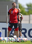 28.05.2026, Fussball DFB-Nationalmannschaft Deutschland, Trainingslager vor der WM in Herzogenaurach, im Homeground bei ADIDAS. Erste Trainingseinheit auf dem Adidas-Sportplatz, Trainer Julian Nagelsmann (Deutschland) brüllt.