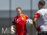 28.05.2026, Fussball DFB-Nationalmannschaft Deutschland, Trainingslager vor der WM in Herzogenaurach, im Homeground bei ADIDAS. Erste Trainingseinheit auf dem Adidas-Sportplatz, Bundestrainer Julian Nagelsmann (Deutschland) nachdenklich 