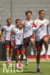 28.05.2026, Fussball DFB-Nationalmannschaft Deutschland, Trainingslager vor der WM in Herzogenaurach, im Homeground bei ADIDAS. Erste Trainingseinheit auf dem Adidas-Sportplatz, Angelo Stiller (Deutschland) 