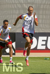 28.05.2026, Fussball DFB-Nationalmannschaft Deutschland, Trainingslager vor der WM in Herzogenaurach, im Homeground bei ADIDAS. Erste Trainingseinheit auf dem Adidas-Sportplatz, Waldemar Anton (Deutschland) 