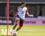 28.05.2026, Fussball DFB-Nationalmannschaft Deutschland, Trainingslager vor der WM in Herzogenaurach, im Homeground bei ADIDAS. Erste Trainingseinheit auf dem Adidas-Sportplatz, Jamal Musiala (Deutschland) am Ball 