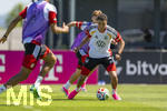 28.05.2026, Fussball DFB-Nationalmannschaft Deutschland, Trainingslager vor der WM in Herzogenaurach, im Homeground bei ADIDAS. Erste Trainingseinheit auf dem Adidas-Sportplatz, Jamal Musiala (Deutschland) am Ball 
