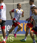 28.05.2026, Fussball DFB-Nationalmannschaft Deutschland, Trainingslager vor der WM in Herzogenaurach, im Homeground bei ADIDAS. Erste Trainingseinheit auf dem Adidas-Sportplatz, Leroy Sane (Deutschland) 