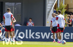 28.05.2026, Fussball DFB-Nationalmannschaft Deutschland, Trainingslager vor der WM in Herzogenaurach, im Homeground bei ADIDAS. Erste Trainingseinheit auf dem Adidas-Sportplatz, Leon Goretzka (Deutschland) am Rand