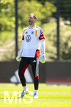 28.05.2026, Fussball DFB-Nationalmannschaft Deutschland, Trainingslager vor der WM in Herzogenaurach, im Homeground bei ADIDAS. Erste Trainingseinheit auf dem Adidas-Sportplatz, Torwart Oliver Baumann (Deutschland) in Rage 