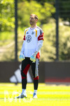 28.05.2026, Fussball DFB-Nationalmannschaft Deutschland, Trainingslager vor der WM in Herzogenaurach, im Homeground bei ADIDAS. Erste Trainingseinheit auf dem Adidas-Sportplatz, Torwart Oliver Baumann (Deutschland) in Rage 