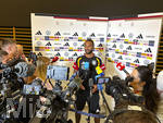 28.05.2026, Fussball DFB-Nationalmannschaft Deutschland, Trainingslager vor der WM in Herzogenaurach, im Homeground bei ADIDAS. Medienrunde nach dem Training mit einigen Spielern der Nationalmannschaft und der anwesenden Presse. Jonathan Tah (Deutschland)  