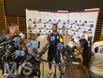 28.05.2026, Fussball DFB-Nationalmannschaft Deutschland, Trainingslager vor der WM in Herzogenaurach, im Homeground bei ADIDAS. Medienrunde nach dem Training mit einigen Spielern der Nationalmannschaft und der anwesenden Presse. Jonathan Tah (Deutschland) 