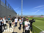 28.05.2026, Fussball DFB-Nationalmannschaft Deutschland, Trainingslager vor der WM in Herzogenaurach, im Homeground bei ADIDAS. Erste Trainingseinheit auf dem Adidas-Sportplatz,  Offen nur für Medien und Journalisten