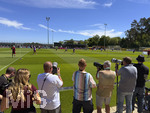 28.05.2026, Fussball DFB-Nationalmannschaft Deutschland, Trainingslager vor der WM in Herzogenaurach, im Homeground bei ADIDAS. Erste Trainingseinheit auf dem Adidas-Sportplatz,  Offen nur für Medien und Journalisten