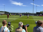 28.05.2026, Fussball DFB-Nationalmannschaft Deutschland, Trainingslager vor der WM in Herzogenaurach, im Homeground bei ADIDAS. Erste Trainingseinheit auf dem Adidas-Sportplatz,  Offen nur für Medien und Journalisten