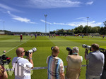 28.05.2026, Fussball DFB-Nationalmannschaft Deutschland, Trainingslager vor der WM in Herzogenaurach, im Homeground bei ADIDAS. Erste Trainingseinheit auf dem Adidas-Sportplatz,  Offen nur für Medien und Journalisten