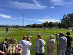 28.05.2026, Fussball DFB-Nationalmannschaft Deutschland, Trainingslager vor der WM in Herzogenaurach, im Homeground bei ADIDAS. Erste Trainingseinheit auf dem Adidas-Sportplatz,  Offen nur für Medien und Journalisten