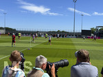 28.05.2026, Fussball DFB-Nationalmannschaft Deutschland, Trainingslager vor der WM in Herzogenaurach, im Homeground bei ADIDAS. Erste Trainingseinheit auf dem Adidas-Sportplatz,  Offen nur für Medien und Journalisten