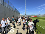 28.05.2026, Fussball DFB-Nationalmannschaft Deutschland, Trainingslager vor der WM in Herzogenaurach, im Homeground bei ADIDAS. Erste Trainingseinheit auf dem Adidas-Sportplatz,  Offen nur für Medien und Journalisten