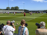 28.05.2026, Fussball DFB-Nationalmannschaft Deutschland, Trainingslager vor der WM in Herzogenaurach, im Homeground bei ADIDAS. Erste Trainingseinheit auf dem Adidas-Sportplatz,  Offen nur für Medien und Journalisten
