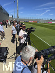 28.05.2026, Fussball DFB-Nationalmannschaft Deutschland, Trainingslager vor der WM in Herzogenaurach, im Homeground bei ADIDAS. Erste Trainingseinheit auf dem Adidas-Sportplatz,  Offen nur für Medien und Journalisten