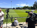 28.05.2026, Fussball DFB-Nationalmannschaft Deutschland, Trainingslager vor der WM in Herzogenaurach, im Homeground bei ADIDAS. Erste Trainingseinheit auf dem Adidas-Sportplatz,  Offen nur für Medien und Journalisten