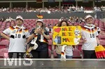 31.05.2026, Fussball Freundschafts-Länderspiele 3.Spieltag, Deutschland - Finnland, in der Mewa-Arena Mainz, Nathaniel Brown (Deutschland) wird hier gefeiert.