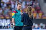 31.05.2026, Fussball Freundschafts-Länderspiele 3.Spieltag, Deutschland - Finnland, in der Mewa-Arena Mainz, Trainer Julian Nagelsmann (Deutschland)  beim TV Interview, 
