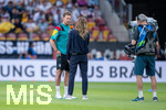 31.05.2026, Fussball Freundschafts-Länderspiele 3.Spieltag, Deutschland - Finnland, in der Mewa-Arena Mainz, Trainer Julian Nagelsmann (Deutschland)  beim TV Interview, 