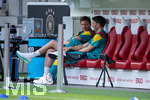 31.05.2026, Fussball Freundschafts-Länderspiele 3.Spieltag, Deutschland - Finnland, in der Mewa-Arena Mainz, Trainer Julian Nagelsmann (Deutschland)  auf der Trainerbank, 