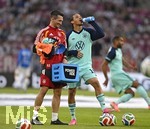 31.05.2026, Fussball Freundschafts-Länderspiele 3.Spieltag, Deutschland - Finnland, in der Mewa-Arena Mainz, Leroy Sane (re, Deutschland) 