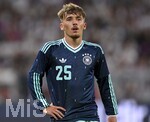 31.05.2026, Fussball Freundschafts-Länderspiele 3.Spieltag, Deutschland - Finnland, in der Mewa-Arena Mainz, Lennart Karl (Deutschland) nachdenklich.