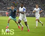 31.05.2026, Fussball Freundschafts-Länderspiele 3.Spieltag, Deutschland - Finnland, in der Mewa-Arena Mainz, v.l. Florian Wirtz (Deutschland) gegen Tony Miettinen (Finnland) und Anssi Suhonen (Finnland) 