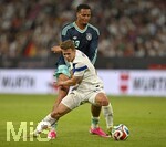 31.05.2026, Fussball Freundschafts-Länderspiele 3.Spieltag, Deutschland - Finnland, in der Mewa-Arena Mainz, v.l. Felix Nmecha (Deutschland) gegen Anssi Suhonen (Finnland) 