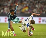 31.05.2026, Fussball Freundschafts-Länderspiele 3.Spieltag, Deutschland - Finnland, in der Mewa-Arena Mainz, v.l. Felix Nmecha (Deutschland) gegen Anssi Suhonen (Finnland) 