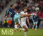 31.05.2026, Fussball Freundschafts-Länderspiele 3.Spieltag, Deutschland - Finnland, in der Mewa-Arena Mainz,  v.l. Felix Nmecha (Deutschland) gegen Miro Tenho (Finnland) 
