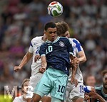 31.05.2026, Fussball Freundschafts-Länderspiele 3.Spieltag, Deutschland - Finnland, in der Mewa-Arena Mainz, v.l. Jamal Musiala (Deutschland) gegen Samuli Miettinen (Finnland) 
