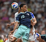 31.05.2026, Fussball Freundschafts-Länderspiele 3.Spieltag, Deutschland - Finnland, in der Mewa-Arena Mainz, v.l. Jamal Musiala (Deutschland) gegen Samuli Miettinen (Finnland) 